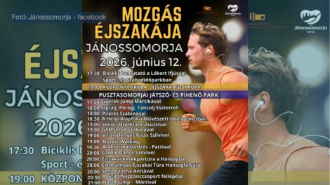 Jánossomorján is megrendezik a Mozgás Éjszakáját