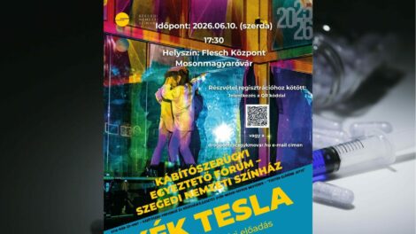 Kék Tesla – részvételi színházi előadás érkezik Mosonmagyaróvárra