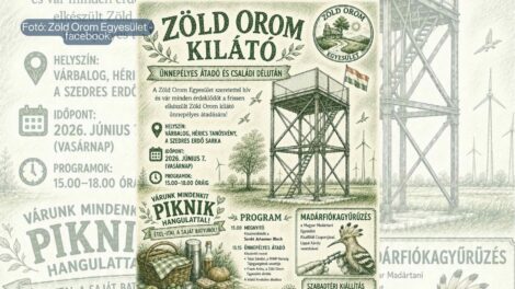 Zöld Orom Kilátót adnak át Várbalogon