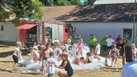 Nagy sikert aratott a győrszemerei tűzoltótábor