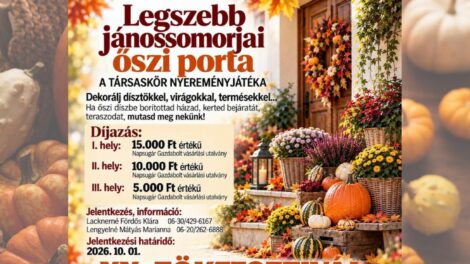 Keresik Jánossomorja legszebb őszi portáját