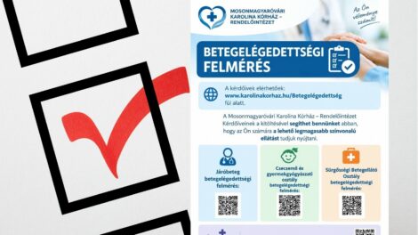 A betegek véleményét kéri a mosonmagyaróvári Karolina Kórház