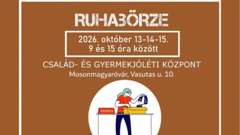 Háromnapos ruhabörzét rendeznek Mosonmagyaróváron