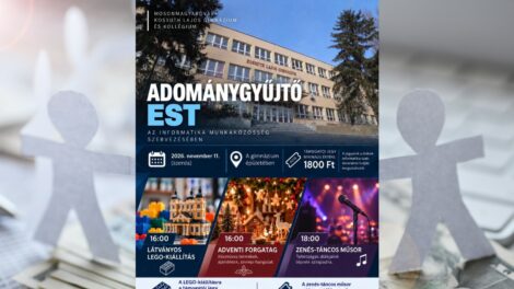 Informatikai fejlesztésre gyűjtenek a Kossuth-gimnáziumban