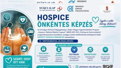 Ingyenes képzésre várják a leendő hospice-önkénteseket
