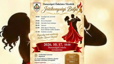 Jótékonysági bállal segítik a dunaszigeti önkéntes tűzoltókat
