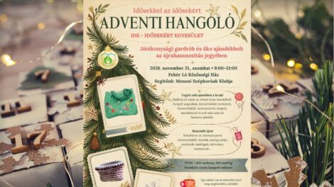Jótékonysági vásárral hangolódnak adventre a Fehér Ló Közösségi Házban
