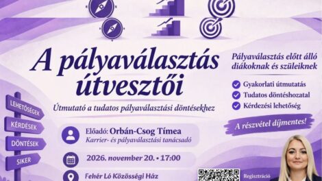 Pályaválasztási előadásra várják a szülőket és a diákokat Mosonmagyaróváron