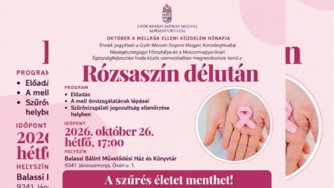 Rózsaszín délutánra várják ma az érdeklődőket Jánossomorján