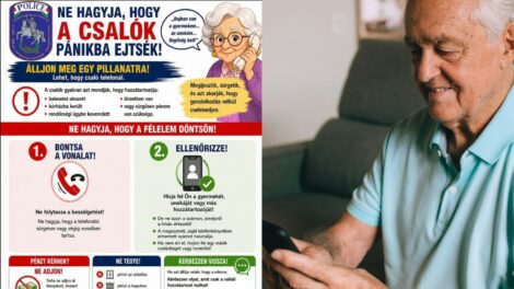 Unokázós csalók próbáltak pénzt kicsalni lébényi idősektől